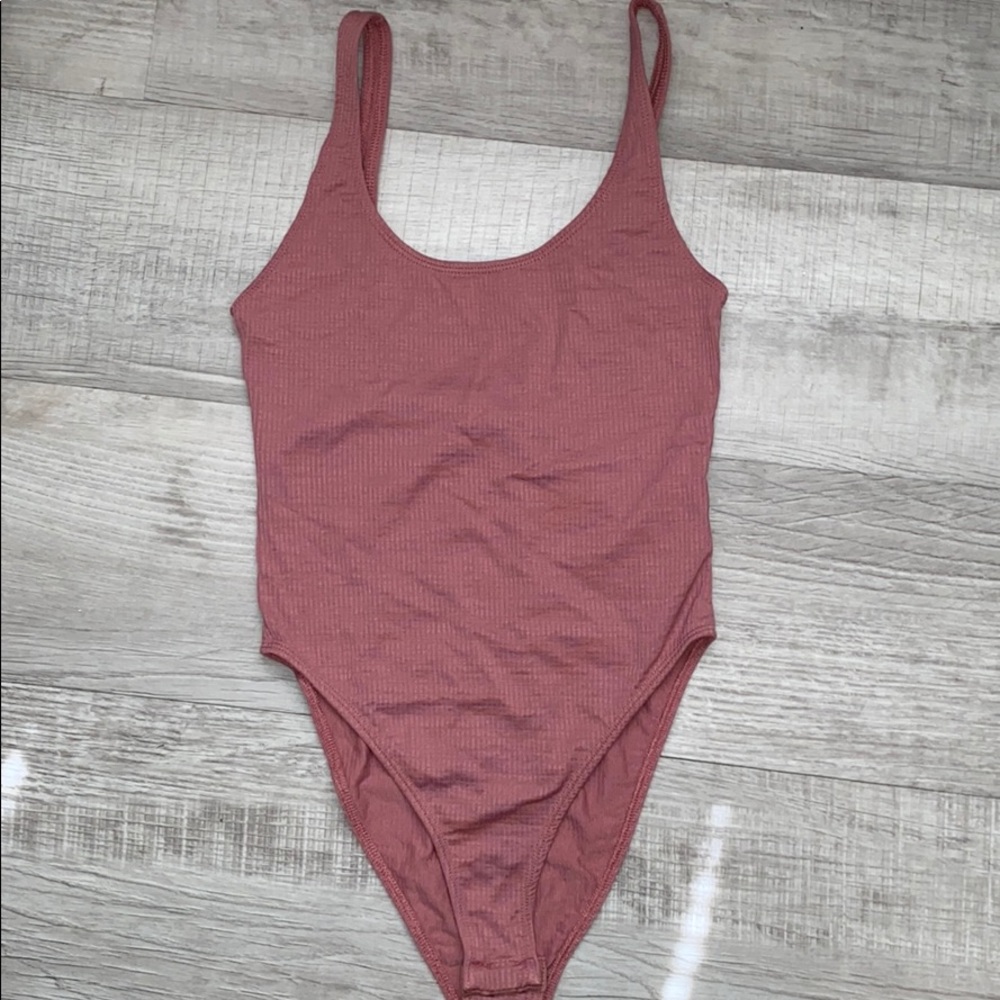 Topshop mauve bodysuit